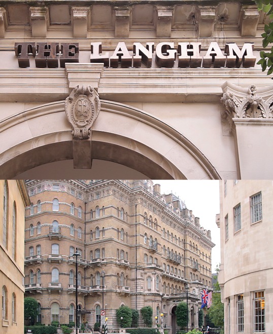 the langham hotel wedding by Your London Florist